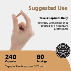 Nattokinase 10,000 FU Vegetarian Capsules Non-gmo Lab Tested Cgmp Made