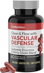 Nattokinase Supplement Nitric Oxide Capsules Beet Root Extract High Potency L…
