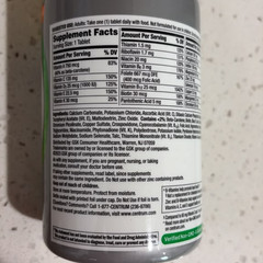 Centrum Silver Adults 50+ 325 Tablets Multivitamin Supplement Pack 1 EXP 02/2027