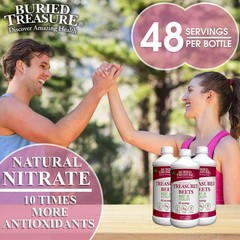 Buried Treasure Treasured Beets 16 oz, Immune Support, 48 servings, 0 sugar