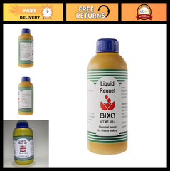 Liquid Microbial Rennet for Cheese Making – Vegetarian, Non-GMO, 16.9 fl oz