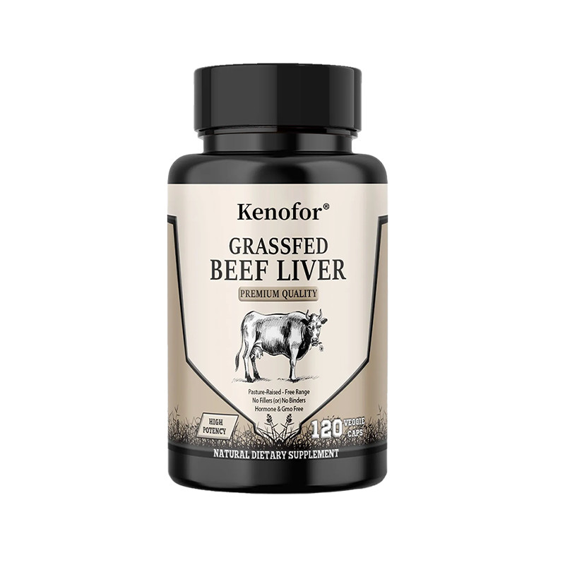 Desiccated Beef Liver Supplements Grass Fed Beef Liver 3000mg 120Caps NonGMO