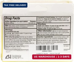 Stay Awake, 200 Mg Caffeine, 3 Packs of 16 Tablets, Max Strength