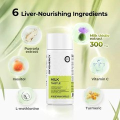 Milk Oxyenergy Thistle Liver Detox & Colon Cleanse,Natural Liver Health Support