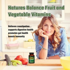 Fruits and Veggies Supplement,36 Fruits & Vegetables Support,120 Capsules