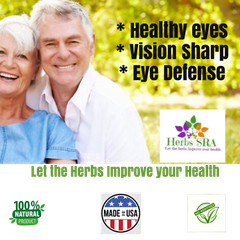 EYE DEFENSE, 120 Capsules, Healthy Eye Supplement, Vision Defense Support Sharp.