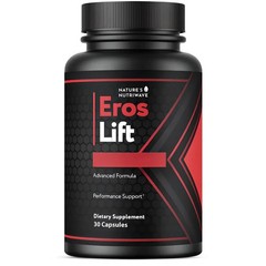 Eros Lift – Male Enhancement Blend with Saw Palmetto, Wild Yam & Nettle – 60ct.