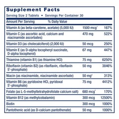 Life Extension Two-Per-Day Multivitamin 60 Count (Pack of 1), Speckled Beige