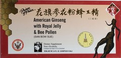American Ginseng & Royal Jelly & Bee Pollen 3.4 Fl Oz (Pack of 1), No Color