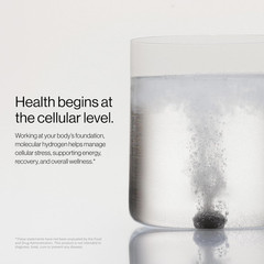 Molecular Hydrogen Water Drinking Tablets, 12 PPM | Supports Muscle Recov