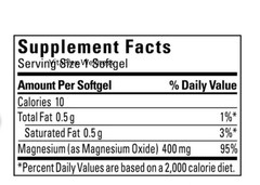 Nature Made Magnesium 400mg Super 180 Capsules for Muscle Relaxation-