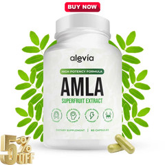 Organic Amla Capsules 1000mg – Indian Gooseberry Amla Fruit Supplement – Orga…
