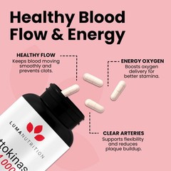 Nattokinase Supplement – Natto 4000 FU Per Serving, Premium Heart Health Supp…
