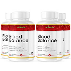 Blood Balance- Blood Support- 4 Bottles- 240 Capsules
