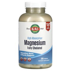 High Absorption Magnesium, Fully Chelated, 270 Tablets