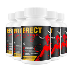 5-Pack Erect Surge – ErectSurge Male Performance Support – 300 Caps