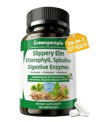 GREENPEOPLE Digestive Enzymes for Women & Men – Gentle Gut Health & Cleanse