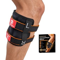 Adjustable Calf Support Brace for Sciatic Nerve Pain Relief(Red) | Upgraded C…