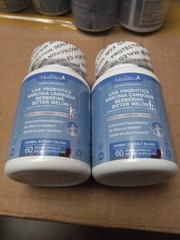 2 pack Live Probiotics Garcinia Cambogia Berberine Bitter Melon Herbal Blend RK7