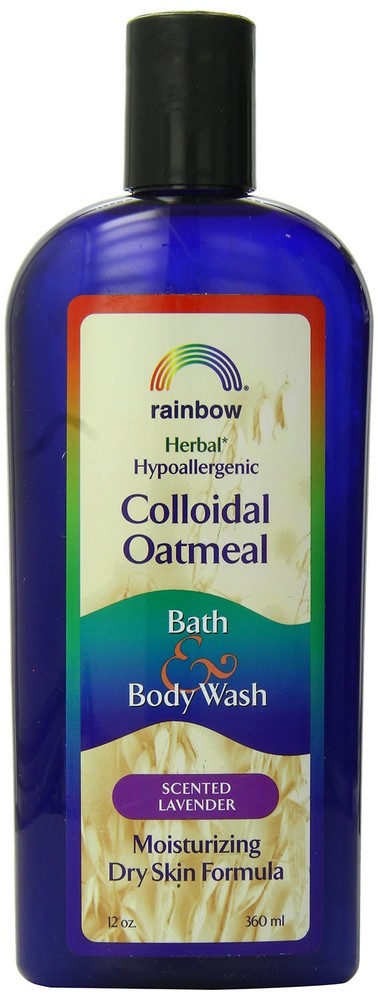 Rainbow Research Colloidal Oatmeal Bath & Body Wash, Lavender Scent – 12 Oz