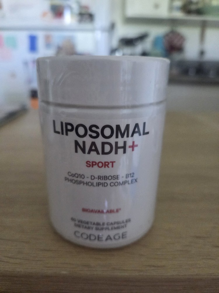 Code Age Liposomal NADH+ Sport Supplement 60 Capsules Brand New Sealed