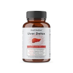 Liver Detox Supplement For Liver Improves Digestive Health 30/60/120 Capsules