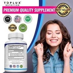 Toplux Magnesium Complex 8 Essential Magnesium Supplement 1000mg 90 Capsules