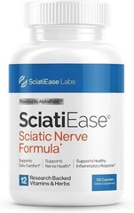 SciatiEase Sciatic Nerve Pain Relief Formula R-ALA PEA Supplement