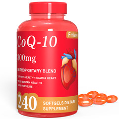 CoQ10 300mg Heart Health + GABA 5-HTP, Sleep Support, Relieve Stress & Anxiety