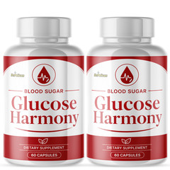 Glucose Harmony-Blood Support- 2 Bottles- 120 Capsules