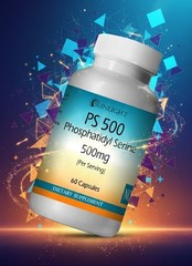 Phosphatidylserine Capsules 500mg Per Serving – PS500 Dietary Supplement`~