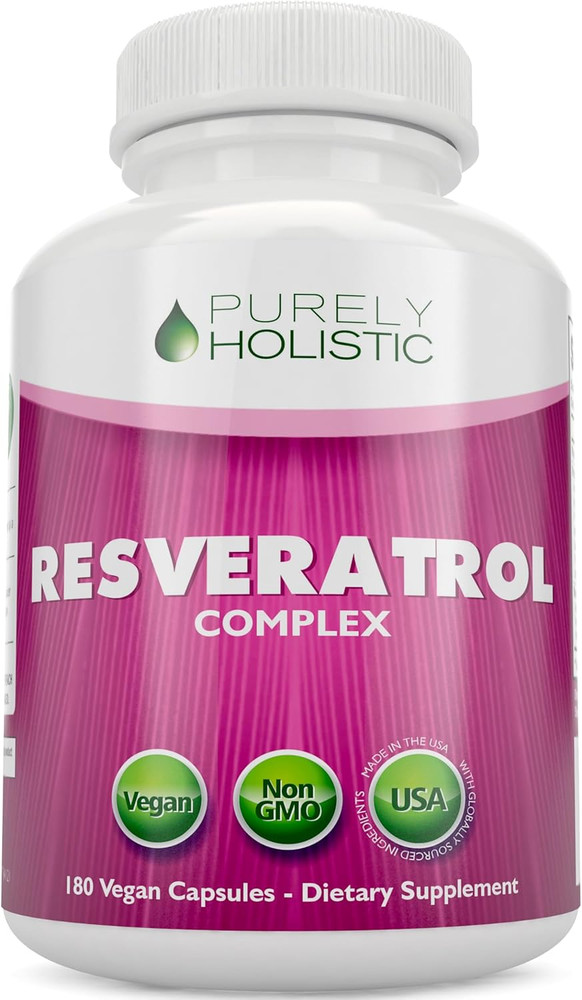 Resveratrol 1450mg 180 Capsules Healthy Aging Support