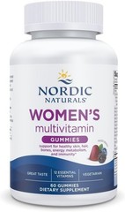 Nordic Naturals Women’s Multivitamin Gummies, Mixed Berry – 60 Gummies – Support