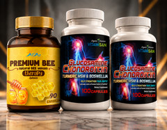 2 Glucosamine & Chondroitin MSM Bee Therapy Osteo Forte Miracle Joint Cartilage