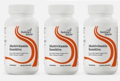3 of Seeking Health Multivitamin Sensitive Dietary Supplement 120 ct Each 08/26