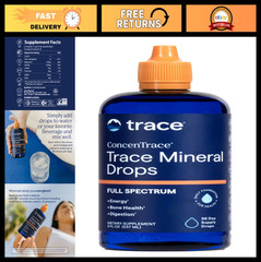 Ionic Mineral Drops 8 fl oz – 70+ Trace Minerals, Electrolyte Concentrate, Suppo