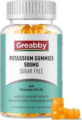 Efficient Potassium Supply: Sugar-Free Gummies for Adult Muscle & Heart Wellness
