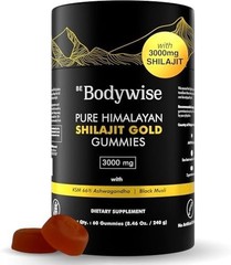 Pure Himalayan Shilajit Gummies Gold I Lab Tested I No Added Suga