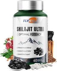 Flynew Shilajit Ultra Optimal Potency, Shilajit Extract with L-Arginine, (Pure)