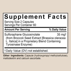 Sulforaphane Glucosinolate Supplement, Supports Liver Health