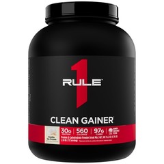 Rule 1 Proteins Clean Gainer, Vanilla Ice Crème, 15 Servings | High-Protein