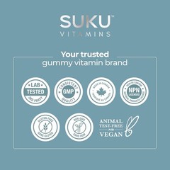 Suku Vitamins Ashwachill Ashwagandha 60 Gummies – Vegan and Cruelty Free
