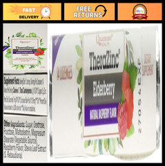 Elderberry Raspberry Zinc Lozenges – Immune Support, 1.2oz, 12 Count Case