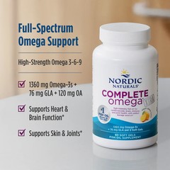 Nordic Naturals Complete Omega Xtra- High Potency Omega Formula, 60 Ct