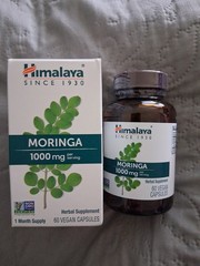 Himalaya Organic Moringa 60 Caps. – 1000mg. Herbal Superfood Exp.11/27