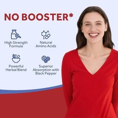 Nitric Oxide Booster with L-Arginine & Beet Root – , Gluten-Free, 60 Caps