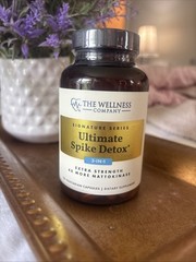 The Wellness Company Ultimate Spike Detox Formula 120 Count Original Sealed