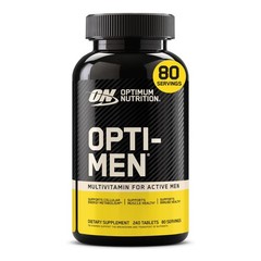 Optimum Nutrition Opti-Men, Vitamin C, Zinc 240 Count (Pack of 1), No Color
