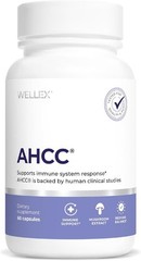 AHCC Immune Support Supplement 60 Veggie Capsules Natural Killer Cell Activity
