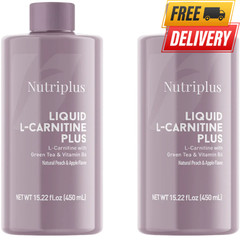 X2 Farmasi Nutriplus L-Carnitine Apple & Peach 900ml – exp 04/2027